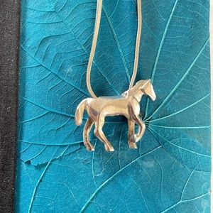 Sam Ferraro Silver Horse necklace